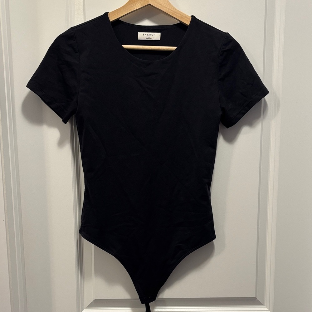 Babaton black bodysuit
